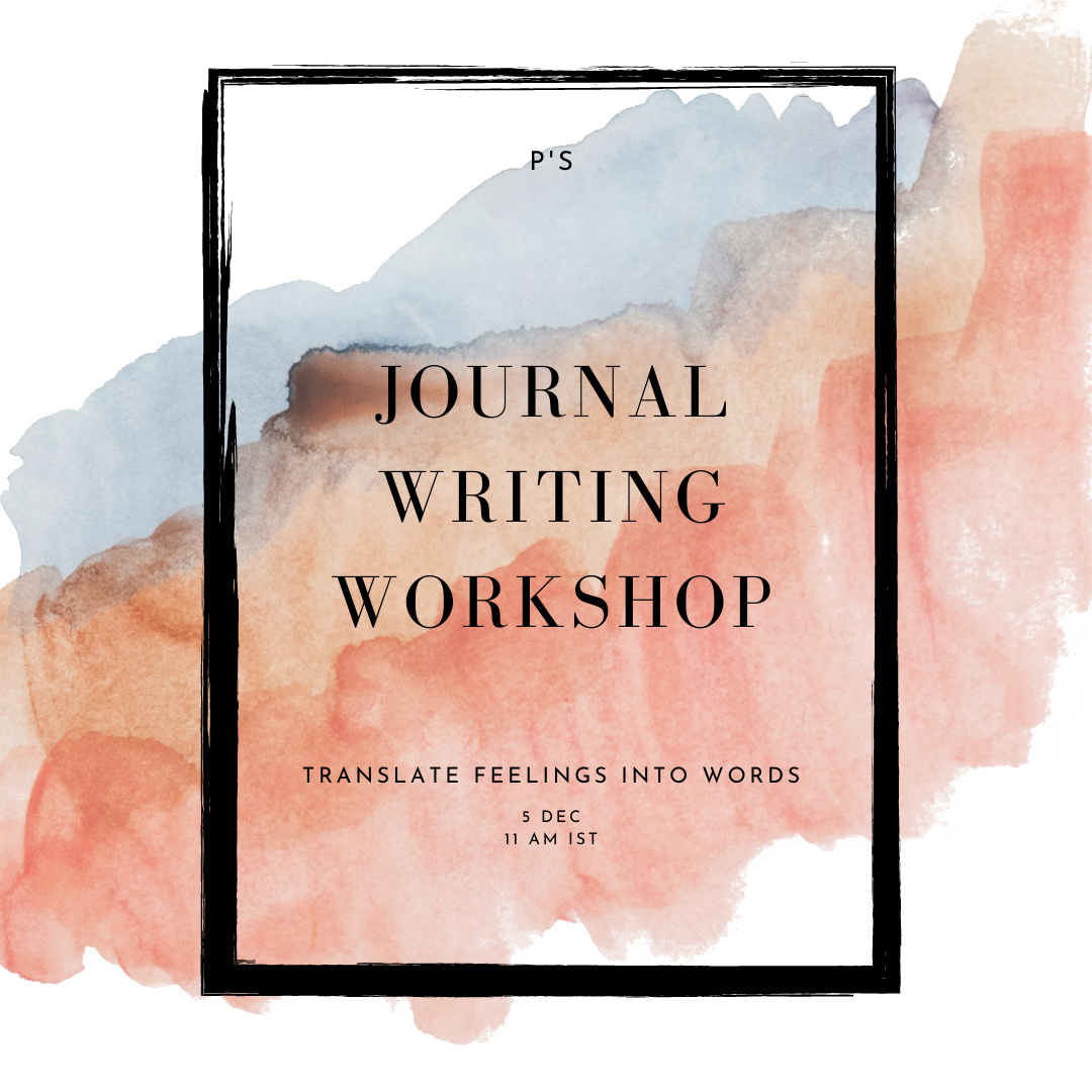 Journal Writing workshop
